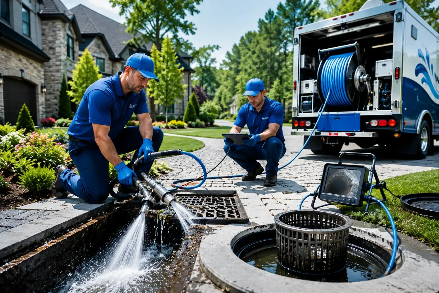 Local outdoor drain cleaning professionals in Carol Stream, IL